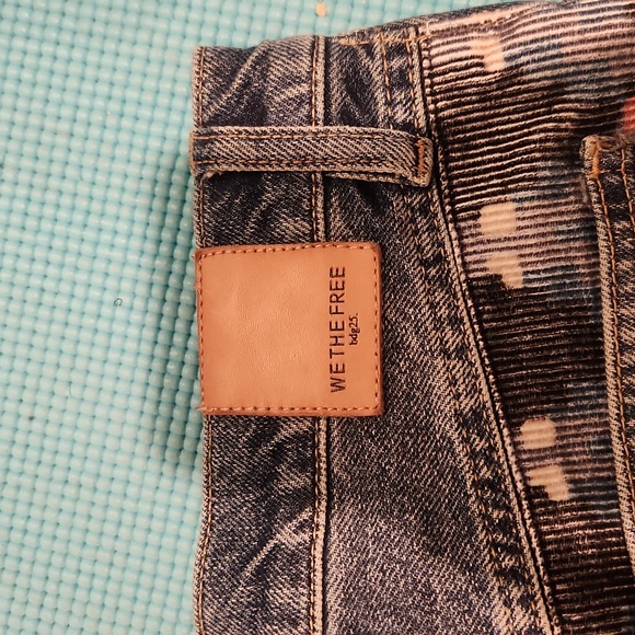 we the free patch work jeans - Picture 6 of 7
